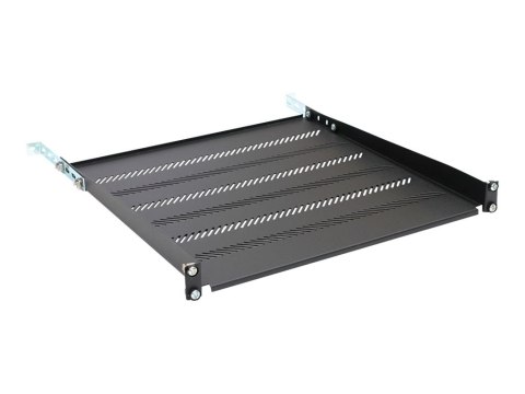 KaTLINK - Półka do stojaka - czarny, RAL 9005 - 1U - 19"