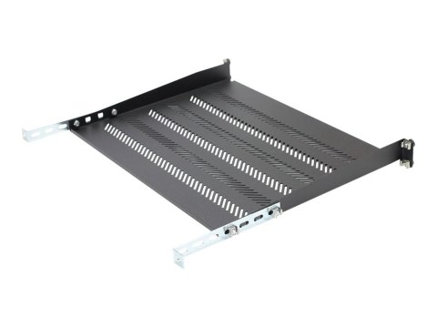 KatLink TN-19-350-1U-BK - Półka do stojaka - czarny, RAL 9005 - 1U - 19"
