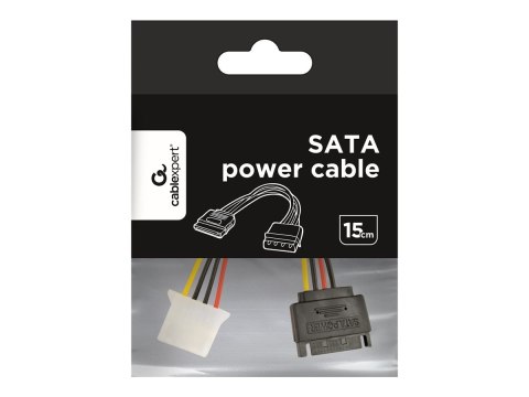 Kolink - Adapter zasilania - zasilanie SATA (M) do 4 piny zasilanie wewnętrzne (M) - 15 cm