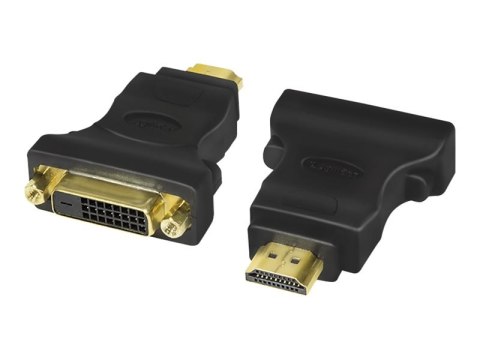 LogiLink - Adapter wideo - HDMI męski do DVI-D żeński - czarny