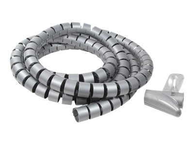 LogiLink Cable Spiral Wrapping Band - Rurka do porządkowania kabli - 2.5 m - szary