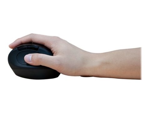 LogiLink Ergonomic - Mysz - ergonomiczna - optyczna - 6 przyciski - bezprzewodowa - 2.4 GHz