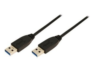 LogiLink - Kabel USB - USB Typ A (M) do USB Typ A (M) - USB 3.0 - 2 m - odlewany - czarny