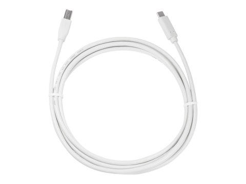 LogiLink - Kabel USB - USB Typ B (M) do USB-C (M) dwudrożny - USB 2.0 - 3 A - 1 m - szary