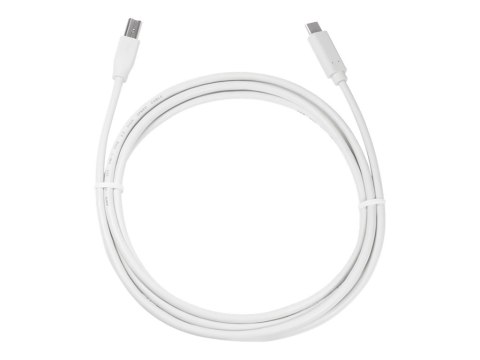 LogiLink - Kabel USB - USB Typ B (M) do USB-C (M) dwudrożny - USB 2.0 - 3 A - 2 m - szary