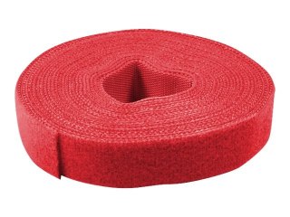 LogiLink - Opaska na kabel - 4 m - czerwony
