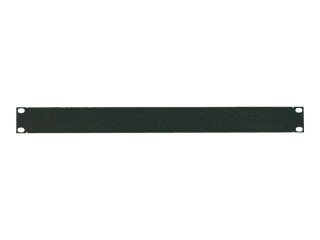 LogiLink - Panel zaślepiający do szafy rack - RAL 9005, czarny - 1U - 19"