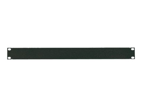 LogiLink - Panel zaślepiający do szafy rack - RAL 9005, czarny - 1U - 19"