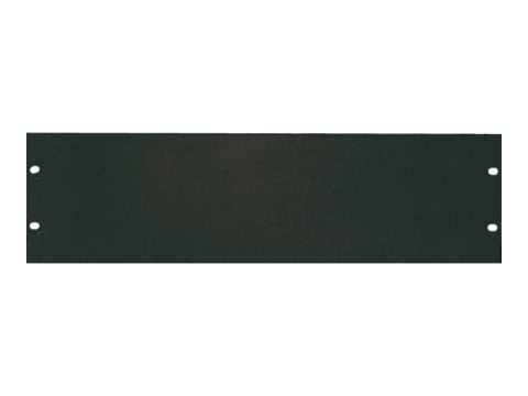 LogiLink - Panel zaślepiający do szafy rack - RAL 9005, czarny - 4U - 19"