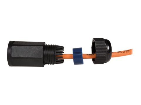 LogiLink - Sprzęgacz sieciowy - RJ-45 (F) do RJ-45 (F) - podwójne ekranowanie - CAT 6 - do użytku na zewnątrz budynków