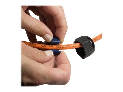 LogiLink - Sprzęgacz sieciowy - RJ-45 (F) do RJ-45 (F) - podwójne ekranowanie - CAT 6 - do użytku na zewnątrz budynków