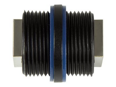 LogiLink - Sprzęgacz sieciowy - RJ-45 (F) do RJ-45 (F) - podwójne ekranowanie - CAT 6 - do użytku na zewnątrz budynków