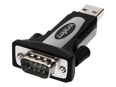 LogiLink USB 2.0 to Serial Adapter - Adapter szeregowy - USB 2.0 - RS-232