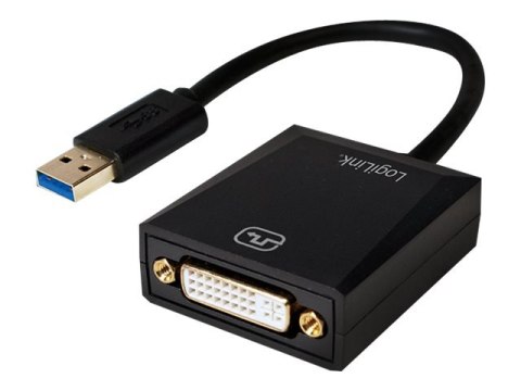 LogiLink - Zewnętrzny adapter wideo - USB 3.0 - DVI