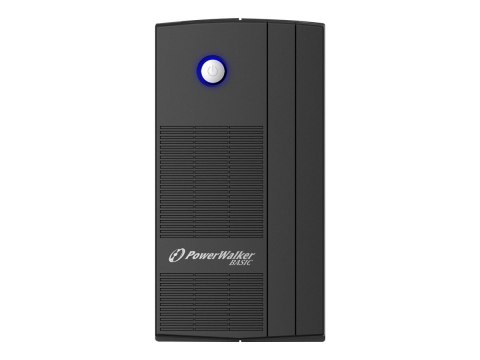 PowerWalker Basic VI 1000 SB FR - UPS - AC 162-290 V - 600 wat - 1000 VA - 5 Ah - USB - złącza wyjściowe: 3