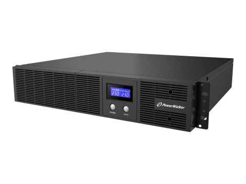 PowerWalker VI 1200 RLE - UPS (montowany w stojaku) - AC 230 V - 720 wat - 1200 VA - 7.2 Ah - USB, RS-232 - złącza wyjściowe: 4