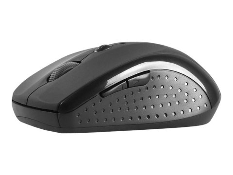 Tracer Blaster II - Mysz - optyczna - 6 przyciski - bezprzewodowa - 2.4 GHz - odbiornik bezprzewodowy USB - czarny