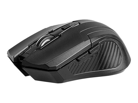 Tracer Fairy - Mysz - optyczna - 6 przyciski - bezprzewodowa - 2.4 GHz - odbiornik bezprzewodowy USB - czarny