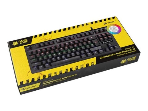 Tracer GameZone Stinger 87 - Klawiatura - podświetlenie - USB