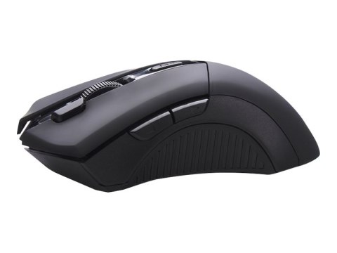 Tracer Silencio - Mysz - optyczna - 7 przyciski - bezprzewodowa - 2.4 GHz - odbiornik bezprzewodowy USB - czarny