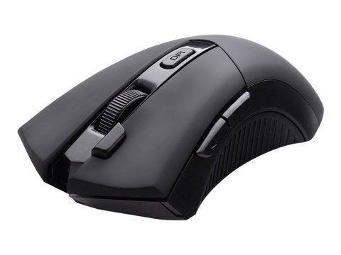 Tracer Silencio - Mysz - optyczna - 7 przyciski - bezprzewodowa - 2.4 GHz - odbiornik bezprzewodowy USB - czarny