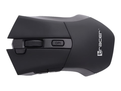Tracer Silencio - Mysz - optyczna - 7 przyciski - bezprzewodowa - 2.4 GHz - odbiornik bezprzewodowy USB - czarny