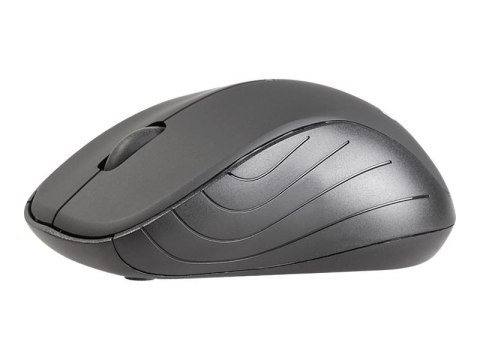 Tracer Zelih Duo - Mysz - optyczna - 4 przyciski - bezprzewodowa - 2.4 GHz - odbiornik bezprzewodowy USB - czarny