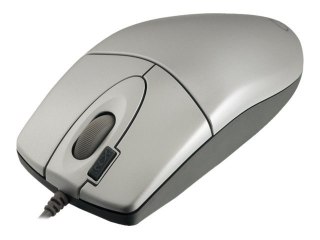 A4TECH EVO Opto Ecco 612D - Mysz - optyczna - 4 przyciski - przewodowa - USB - srebrny