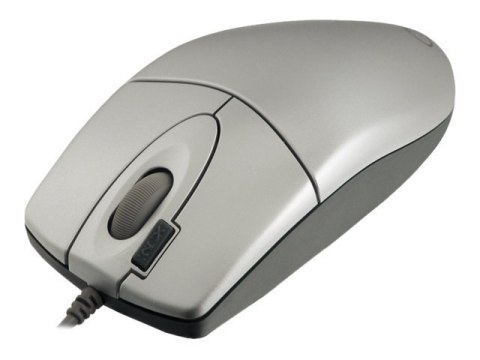 A4TECH EVO Opto Ecco 612D - Mysz - optyczna - 4 przyciski - przewodowa - USB - srebrny