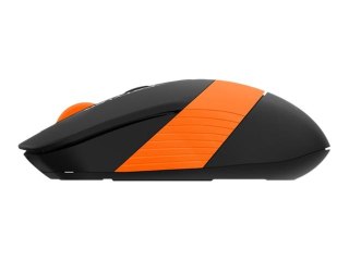 A4Tech FSTYLER Collection FG10 - Mysz - optyczna - 4 przyciski - bezprzewodowa - 2.4 GHz - odbiornik bezprzewodowy USB - pomarań