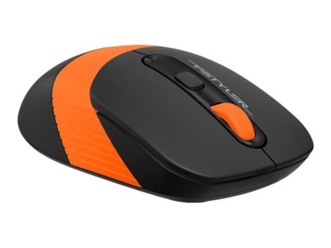 A4Tech FSTYLER Collection FG10 - Mysz - optyczna - 4 przyciski - bezprzewodowa - 2.4 GHz - odbiornik bezprzewodowy USB - pomarań