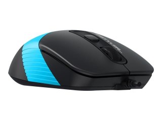 A4Tech FSTYLER Collection FM10 - Mysz - optyczna - 4 przyciski - przewodowa - USB - niebieski
