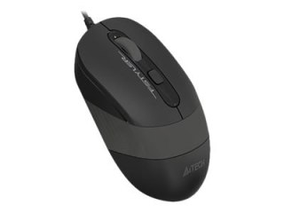 A4Tech FSTYLER Collection FM10 - Mysz - optyczna - 4 przyciski - przewodowa - USB - szary