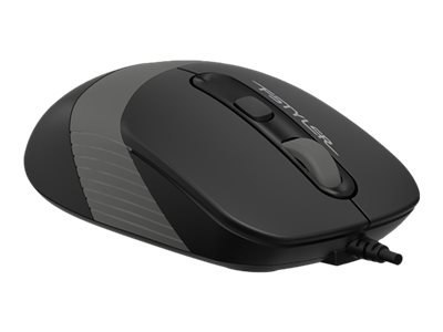 A4Tech FSTYLER Collection FM10 - Mysz - optyczna - 4 przyciski - przewodowa - USB - szary