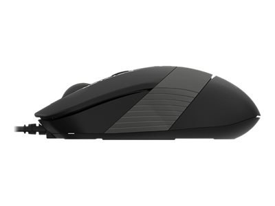 A4Tech FSTYLER Collection FM10 - Mysz - optyczna - 4 przyciski - przewodowa - USB - szary