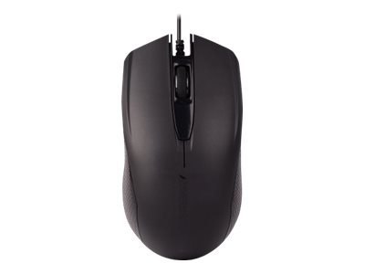 A4Tech OP-760 - Mysz - optyczna - 3 przyciski - przewodowa - USB, PS/2 - czarny