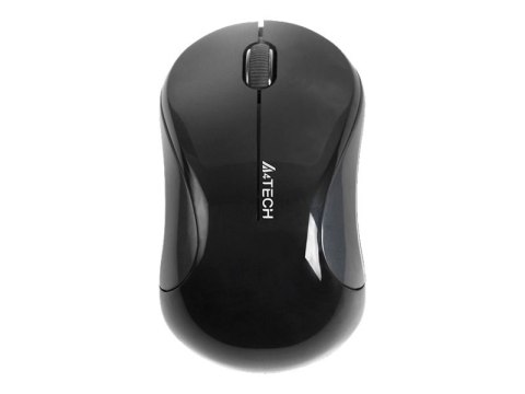 A4Tech V-Track G3-270N-1 - Mysz - optyczna - 3 przyciski - bezprzewodowa - 2.4 GHz - odbiornik bezprzewodowy USB - czarny