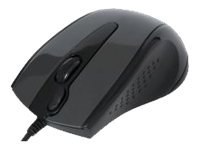 A4Tech V-Track N-500F-1 - Mysz - optyczna - 4 przyciski - przewodowa - USB - szary