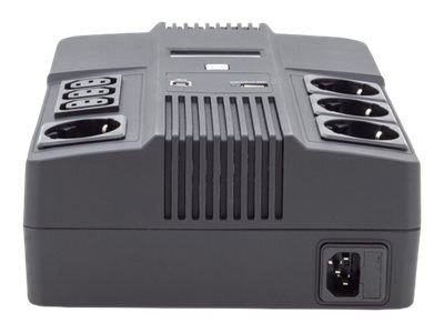 DIGITUS All-in-One UPS - UPS - AC 220-240 V - 360 wat - 600 VA - 7 Ah - USB - złącza wyjściowe: 7