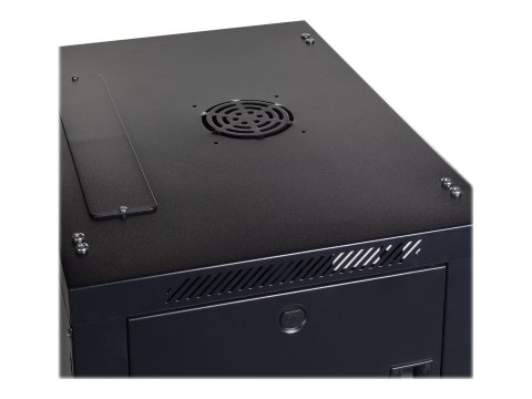 DIGITUS Professional DN-WU19 04U/450/B - Szafa - do montażu na ścianie - czarny, RAL 9004 - 4U - 19"