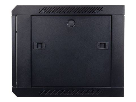 DIGITUS Professional DN-WU19 04U/450/B - Szafa - do montażu na ścianie - czarny, RAL 9004 - 4U - 19"