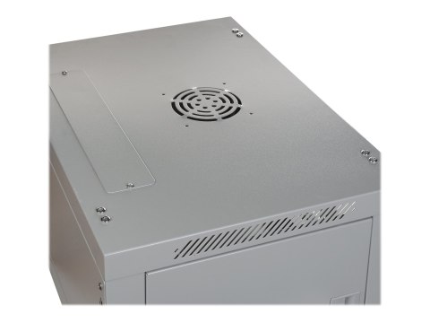 DIGITUS Professional DN-WU19 09U/450 - Szafa - do montażu na ścianie - szary, RAL 7035 - 9U - 19"
