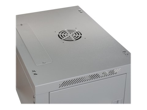 DIGITUS Professional DN-WU19 09U/600 - Szafa - do montażu na ścianie - szary, RAL 7035 - 9U - 19"
