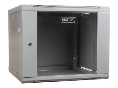 DIGITUS Professional DN-WU19 09U/600 - Szafa - do montażu na ścianie - szary, RAL 7035 - 9U - 19"