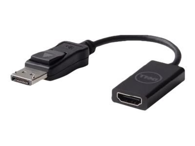 Dell - Adapter wideo - DisplayPort 20-pin męski do HDMI żeński - 20.32 cm