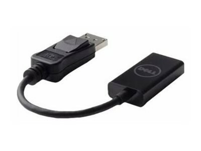 Dell - Adapter wideo - DisplayPort 20-pin męski do HDMI żeński - 20.32 cm
