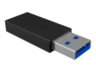 ICY BOX IB-CB015 - Przejściówka USB - USB-C (F) do USB Typ A (M) - USB 3.1 Gen2 - czarny