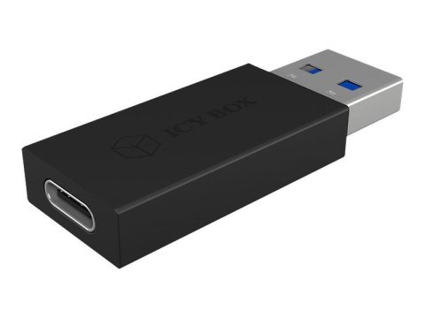 ICY BOX IB-CB015 - Przejściówka USB - USB-C (F) do USB Typ A (M) - USB 3.1 Gen2 - czarny