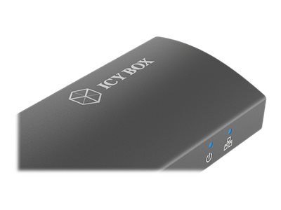 ICY BOX IB-HUB1406-C - Stacja dokująca - USB-C - 1GbE