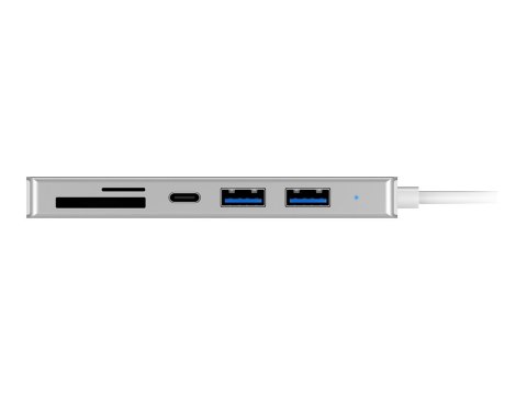 ICY BOX IB-HUB1413-CR - Stacja dokująca - USB-C